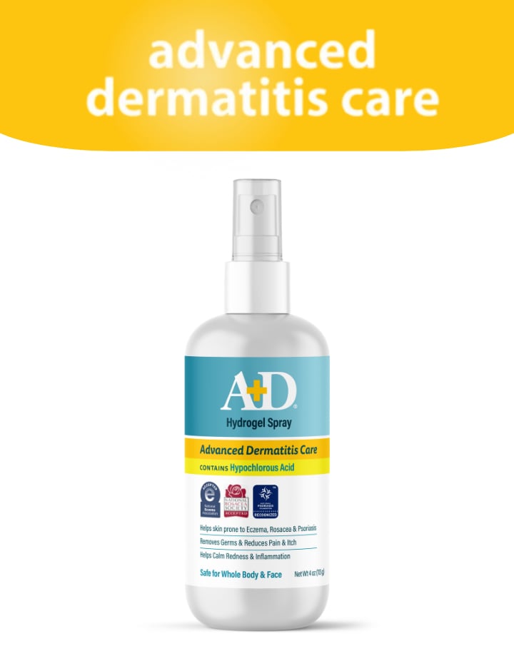 Advanced Dermatitis Care — A+D Advanced Dermatitis Care Hydrogel Spray with Hypochlorous Acid