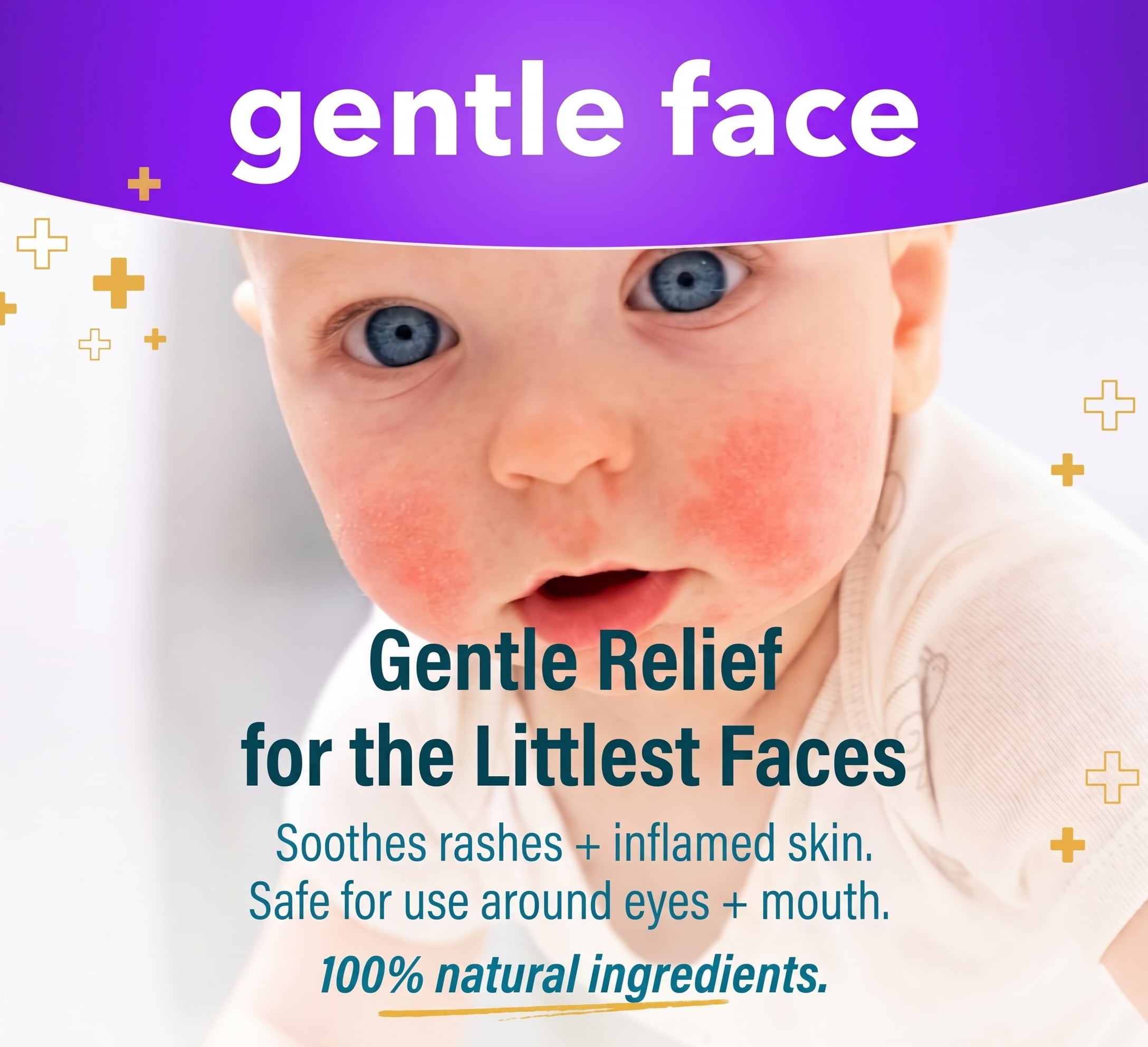 A+D Gentle Face Relief for Little Ones